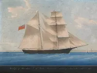 Dipinto del 1861 ad opera di artista sconosciuto.