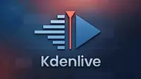 Il logo di Kdenlive. Il logo di Kdenlive.