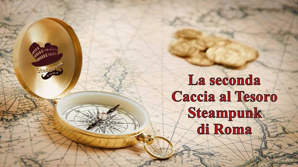 1° giugno a Roma caccia al tesoro Steampunk
